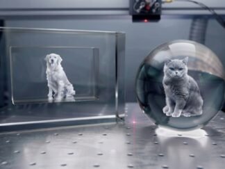 Gravure photo sur verre