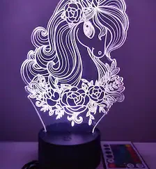 Lampe licorne