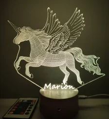 Lampe licorne 3