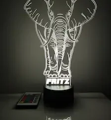 Lampe éléphant